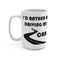 Car Coffee Mug, I'd Rather Be Driving My Car, Car Coffee Cup, Car Lover Gift, Reefmonkey