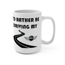 Mini Coffee Mug, Mini Coffee Cup, I'd Rather Be Driving My Mini, Reefmonkey
