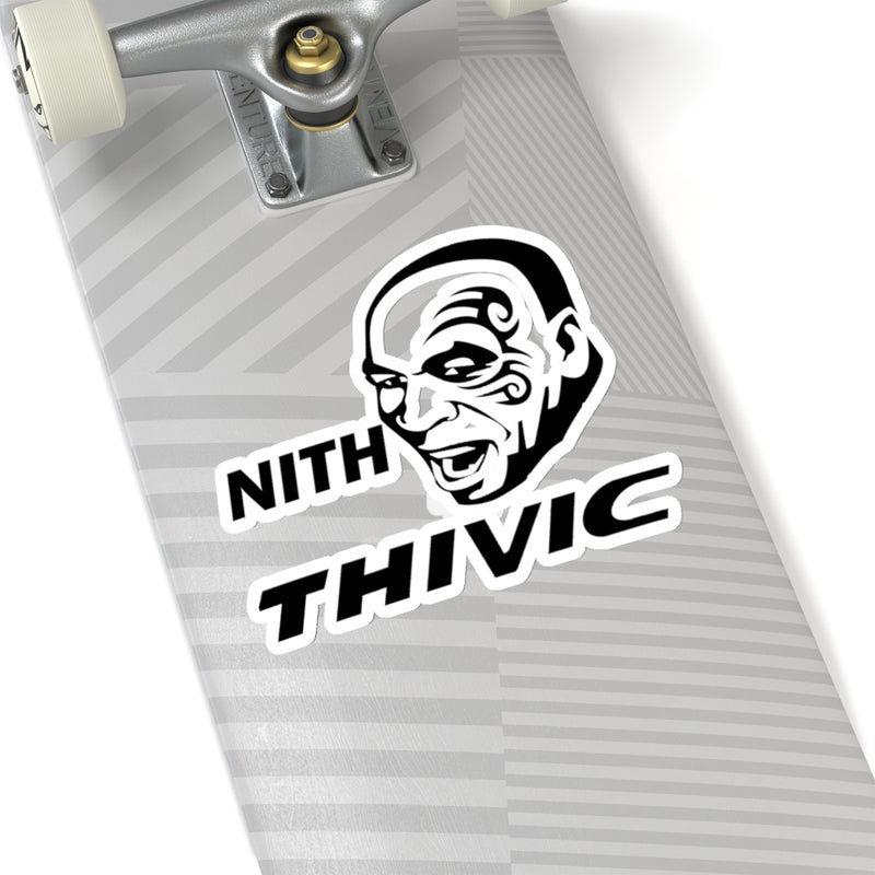 Honda Civic Mike Tyson Sticker "Nith Thivic" decal