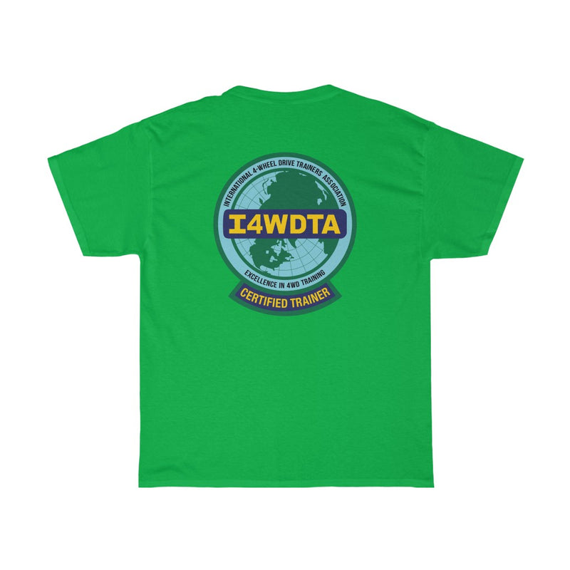 I4WDTA Classic Cotton Tee - Double Side Print Version (CERTIFIED TRAINER ONLY)