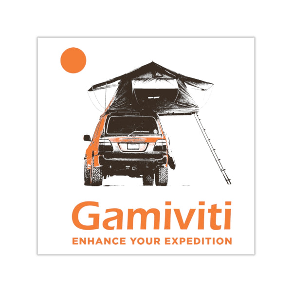 Gamiviti 100 Series Land Cruiser Vinyl Square Sticker - Reefmonkey