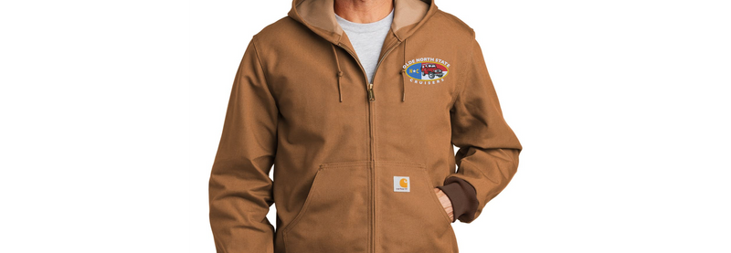 Carhartt Thermal Lined Jacket - Hooded Duck Jacket - Up to 6XL (Tall sizes too)