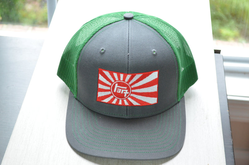 TEQ Toyota Rising Sun Embroidered Richardson 112 Trucker hat.