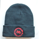 TEQ Katakana Toyota Knitted Embroidered Knit Beanie Toboggan Winter Hat