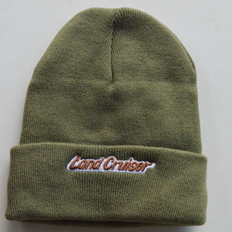 Land Cruiser Knitted Embroidered Knit Beanie Toboggan Winter Hat