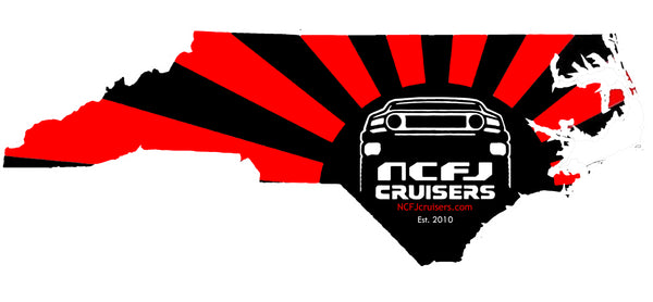 NCFJ Cruisers Extra Large Decal by Reefmonkey