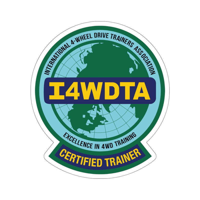 I4WDTA Heavy Duty Decals (CERTIFIED TRAINER ONLY)