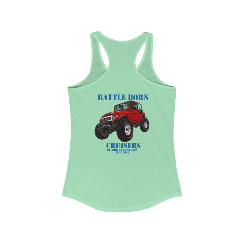 Battle Born Women's Racerback Tank Top