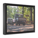 Toyota Land Cruiser FJ45/ FJ40 Artwork Framed Canvas by Alex Cortani