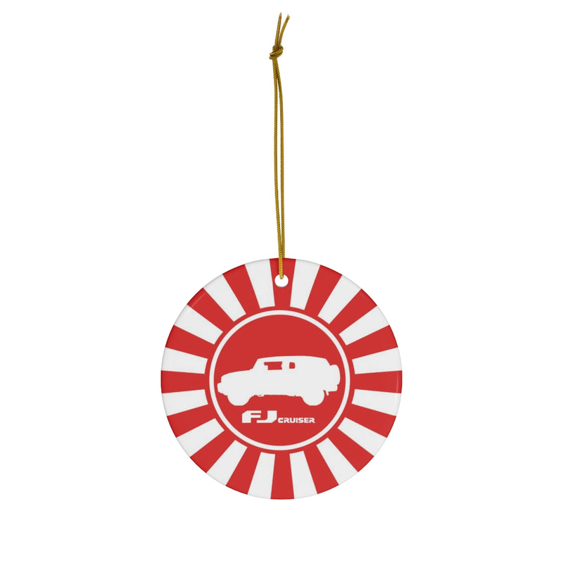 FJ Cruiser Ceramic Christmas Tree Ornaments Toyota FJ Cruiser - Reefmonkey