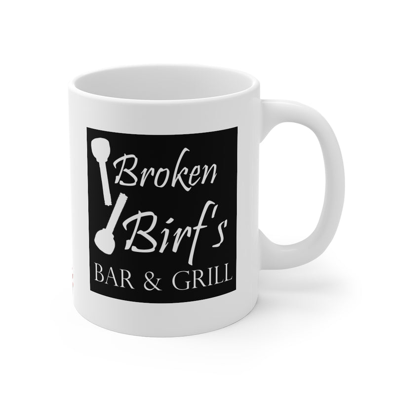 Broken Birf's Bar and Grill Coffee Mug