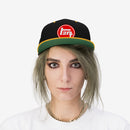 TEQ Embroidered Flat Brim Hat