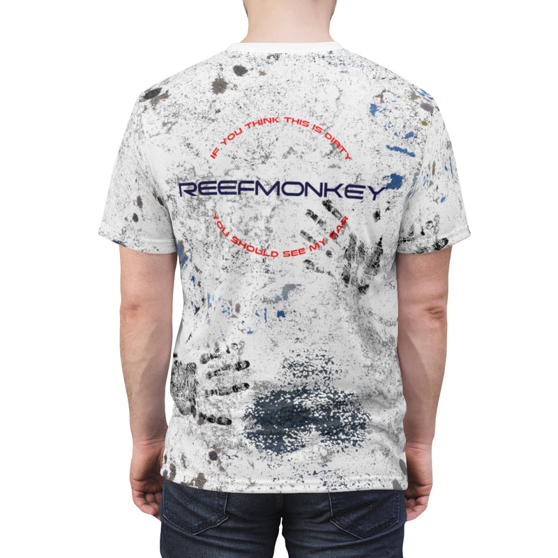 Dirty Shirt AOP Cut & Sew Tshirt "You should see my Car" by Reefmonkey