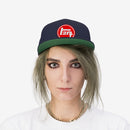 TEQ Embroidered Flat Brim Hat