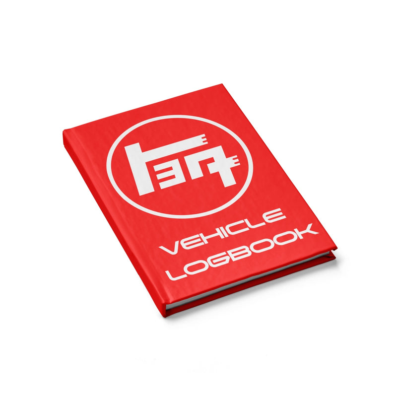 TEQ Toyota Logbook Hardcover Blank Journal By Reefmonkey FJCruiser Land Cruiser Gifts