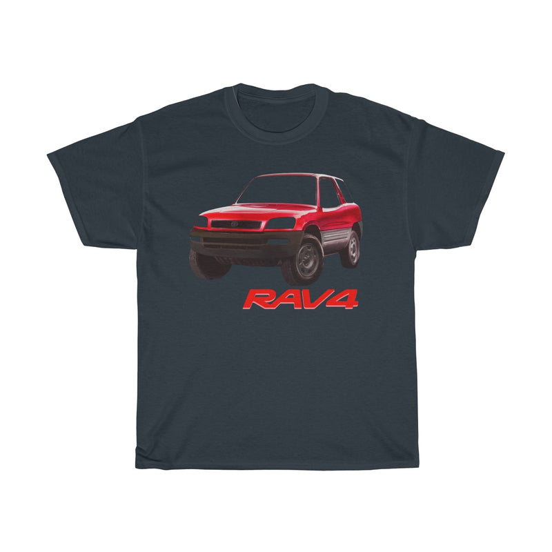 Toyota Rav4 XA10 Pre Facelift Tshirt by Reefmonkey Gifts for Car Guys