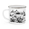 Toyota Land Cruiser FJ40 Enamel Camping Mug