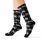 Black Teq Toyota Mens Dress Polyester Socks Toyota Gift  - Reefmonkey