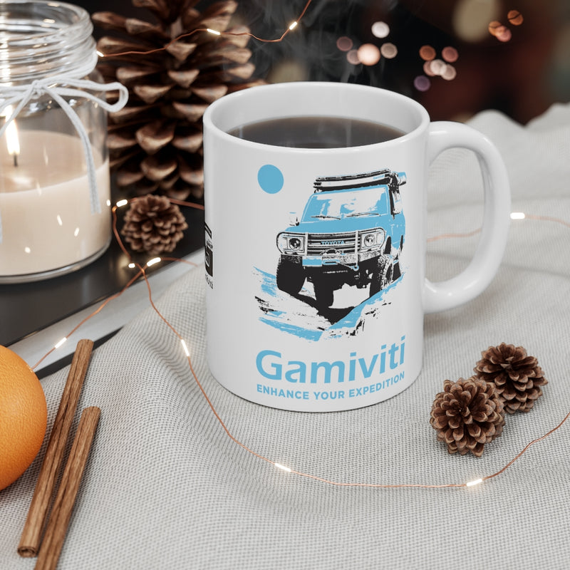 Gamiviti Land Cruiser 60 Series Coffee Mug - Color Version - Reefmonkey