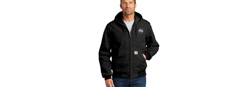 Carhartt Thermal Lined Jacket - Hooded Duck Jacket - Up to 6XL (Tall sizes too)