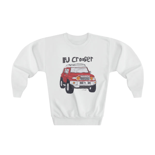 FJ Crooser / FJ Cruiser Kids Art Youth Crewneck Sweatshirt