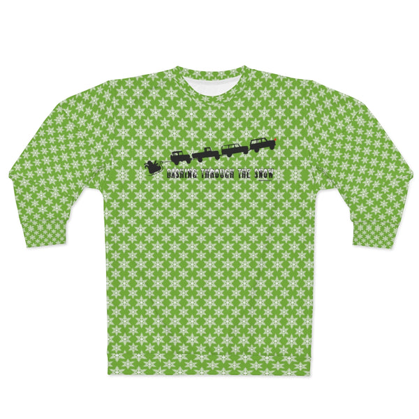 Land Cruiser Christmas Sweatshirt, Ugly Christmas Sweater, Toyota Gift - Reefmonkey