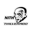 Chevrolet Silverado Mike Tyson Sticker "Nith Thilverado"