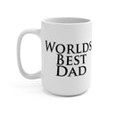 Worlds Best Dad Coffee Mug Fathers Day Gift - Reefmonkey