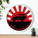 Reefmonkey Wall Clock Rising Sun FJ40