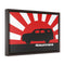 4Runner Framed Canvas Gallery Wraps Wall art Rising Sun Silhouette Design Toyota 4Runner