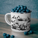 Toyota Land Cruiser FJ40 Enamel Camping Mug