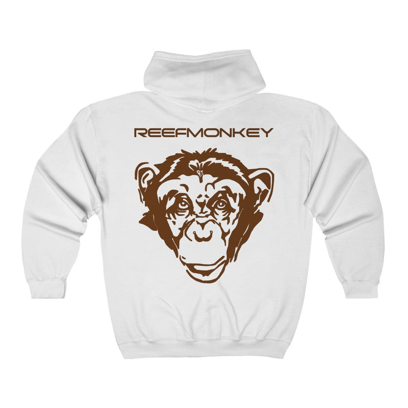 Monkey Hoodie - Reefmonkey HEAVYWEIGHT full zip hoodie