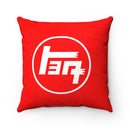 Teq Toyota Pillow Luxurious Faux Suede Square Pillow By Reefmonkey PILLOW INCLUDED