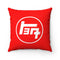 Teq Toyota Pillow Luxurious Faux Suede Square Pillow By Reefmonkey PILLOW INCLUDED