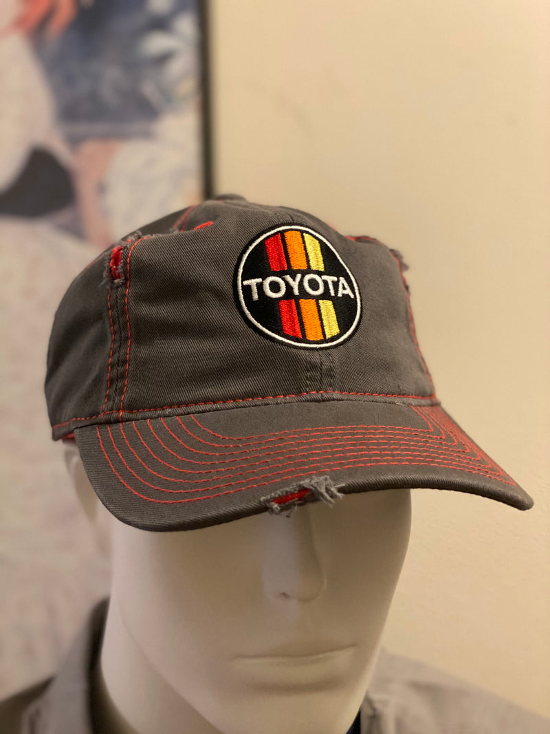 Toyota Stripe TEQ Rip and Distressed Twill Hat - Main Image