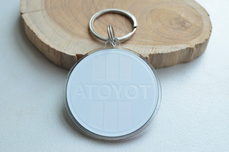 Toyota Old School Keychain - Acrylic 2”