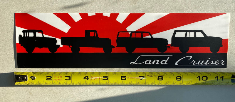 Land Cruiser Bumper Sticker