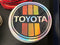 TOYOTA Old School Stripe Logo Decal Sticker - Regular or Holographic