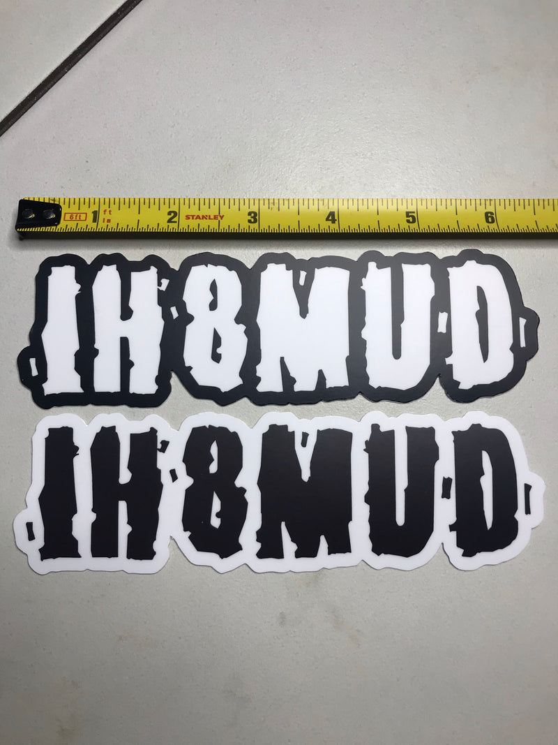 IH8MUD Decal Bumper Sticker - Reefmonkey