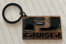 FJ Cruiser Cast Bronze Metal Key Chain Key Ring - Reefmonkey