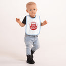 Upstate Cruisers Embroidered Baby Bib - By Reefmonkey