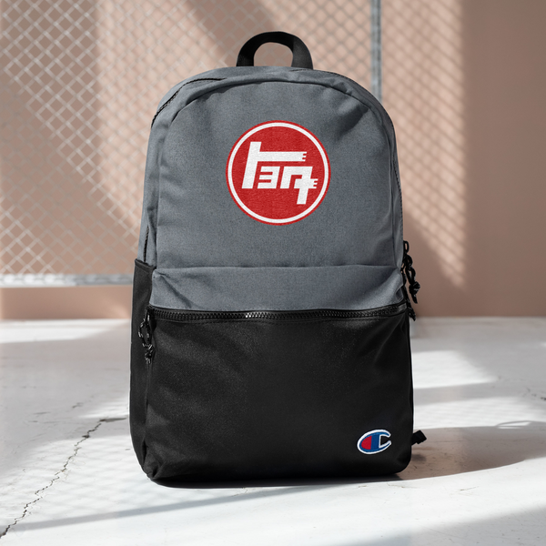 TEQ old school Toyota Embroidered Champion Backpack
