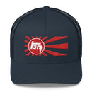 TEQ Toyota Old School Rising Sun Embroidered Trucker hat by Reefmonkey