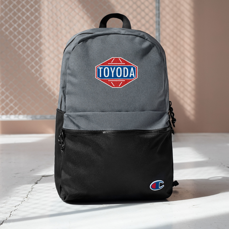 TOYODA Embroidered Champion Backpack