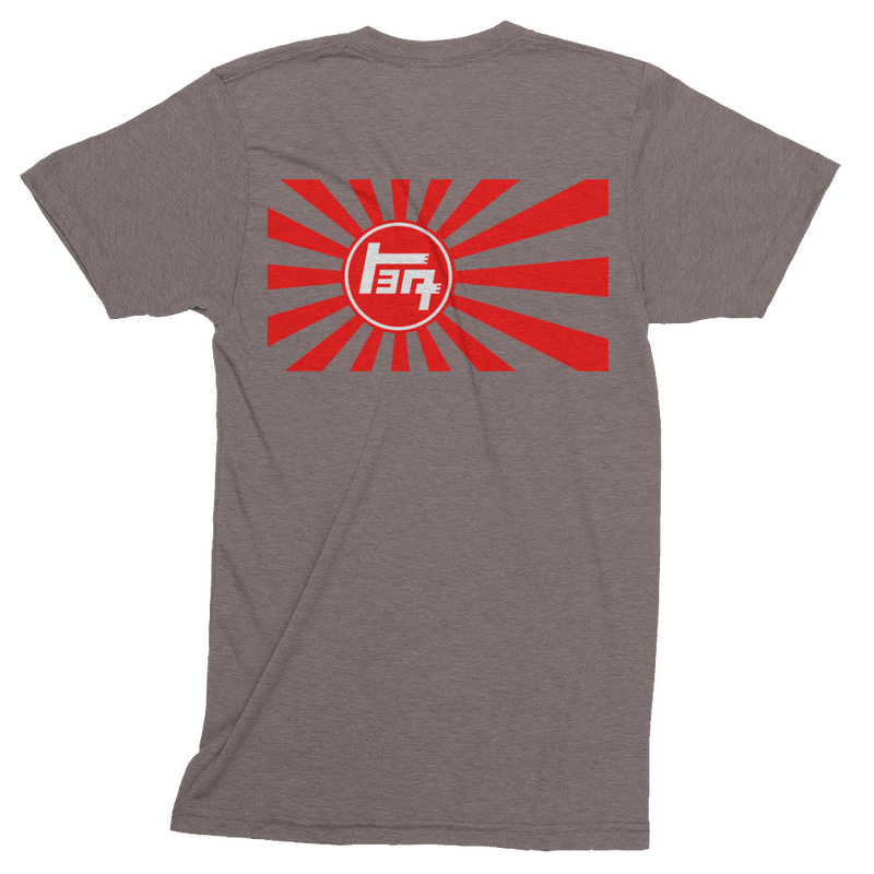 American Apparel Track Shirt - 4WD and TEQ Rising Sun by Reefmonkey