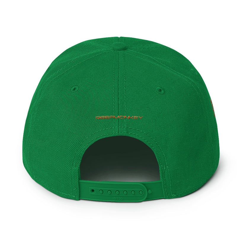 IH8MUD Premium Flatbrim Embroidered Snapback hat by Reefmonkey