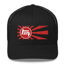 TEQ Toyota Old School Rising Sun Embroidered Trucker hat by Reefmonkey