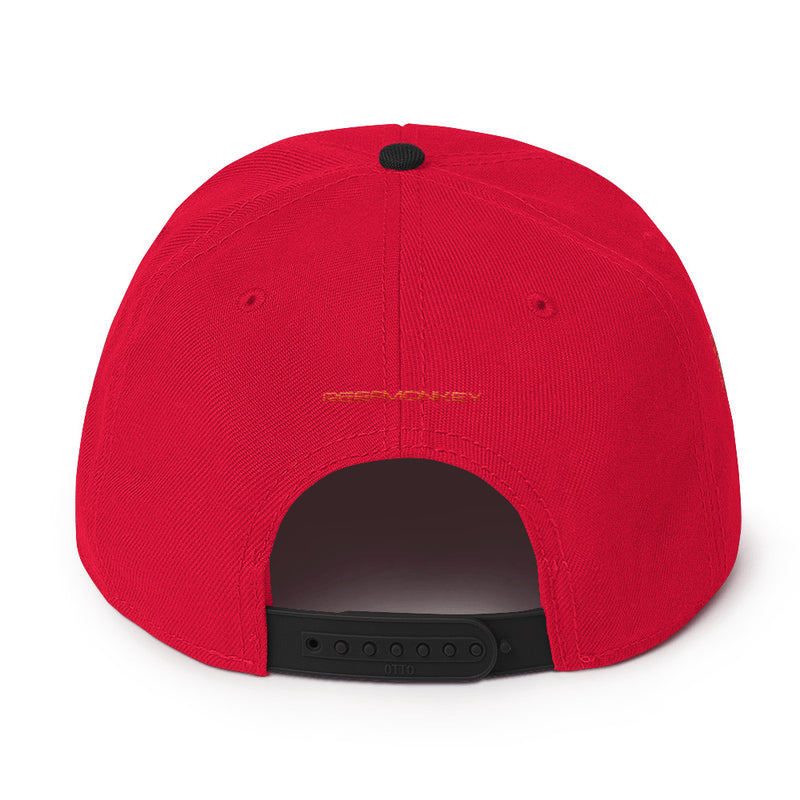 IH8MUD Premium Flatbrim Embroidered Snapback hat by Reefmonkey