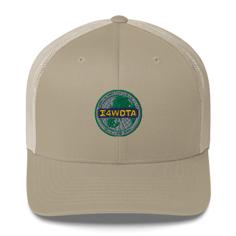 I4WDTA - Trucker Cap - Embroidered Snap Back Trucker Hat
