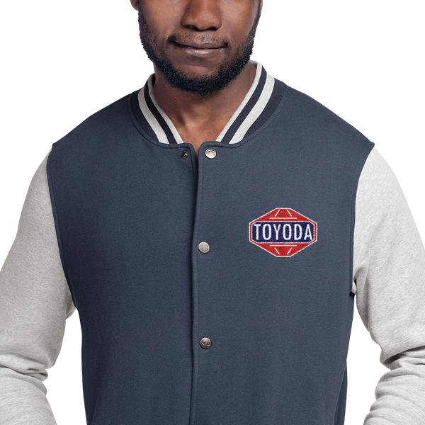 TOYODA Embroidered Champion Bomber Jacket